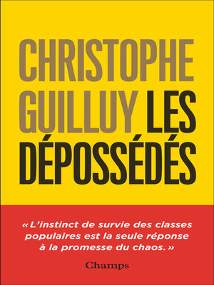 cover image of Les dépossédés